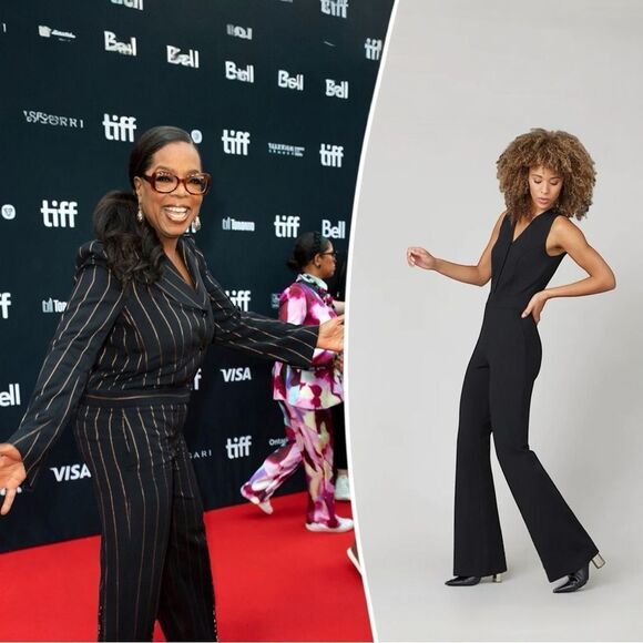 SPANX Jumpsuit The Perfect Jumpsuit Black Size XL NWT - Picture 3 of 14